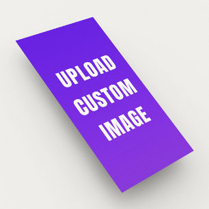 Upload Custom Image - Add Your Own To Print On A Rack Card