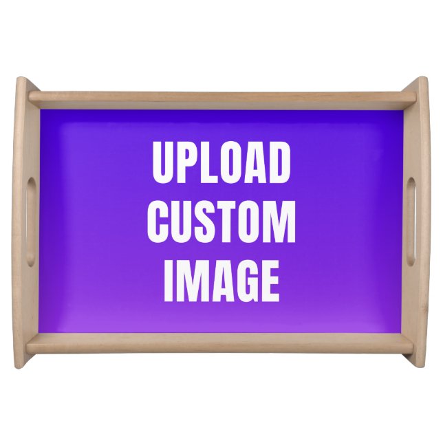 Upload Custom Image - Add Your Own To Print On A Serving Tray (Front)