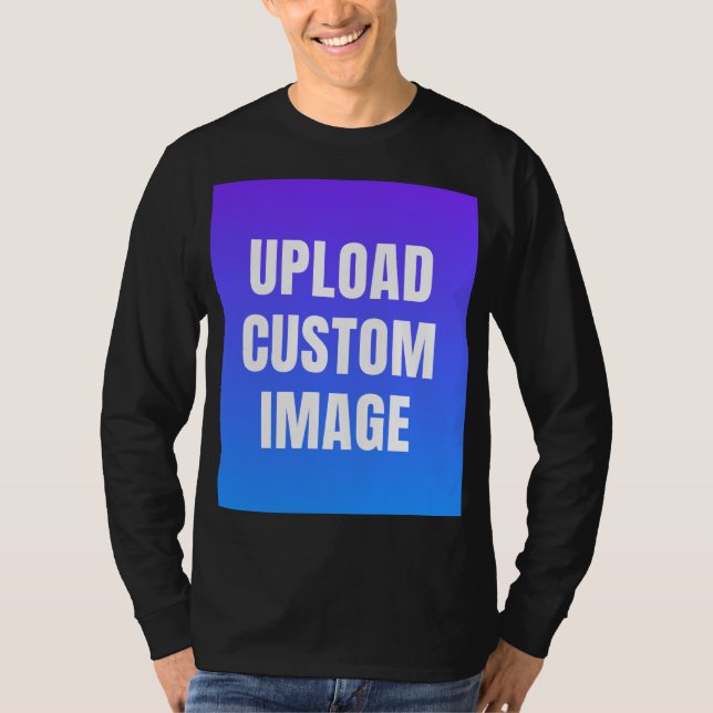 Upload Custom Image - Add Your Own To Print On A T-Shirt (Front)