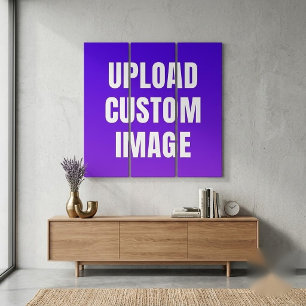 Upload Custom Image - Add Your Own To Print On A Triptych