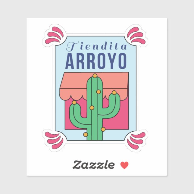 Upload Custom Logo Personalized Brand Sticker (Sheet)