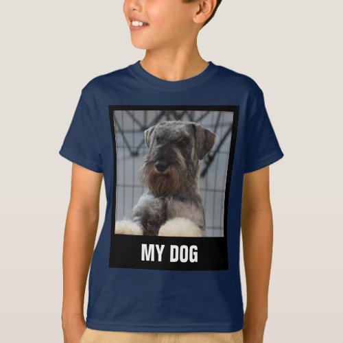 Upload dog photo T_Shirt