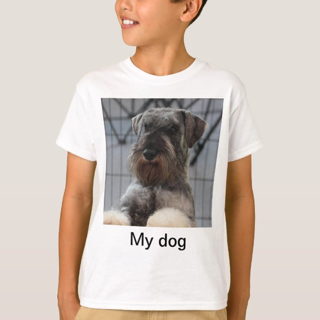 Upload dog photo T-Shirt (Front)