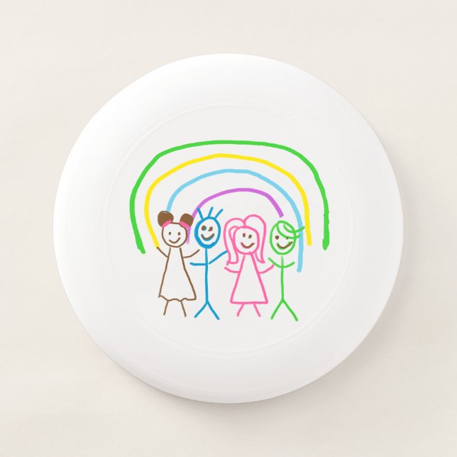 Upload Drawing Turn Kids Artwork to  Wham-O Frisbee (Front)