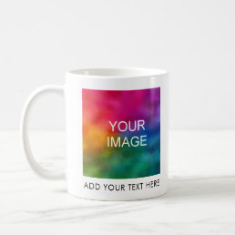 Upload Image Photo Business Logo Elegant Template Coffee Mug