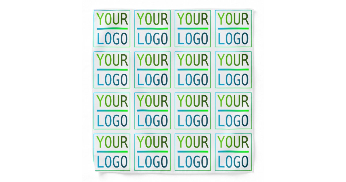 Upload logo bandana Zazzle
