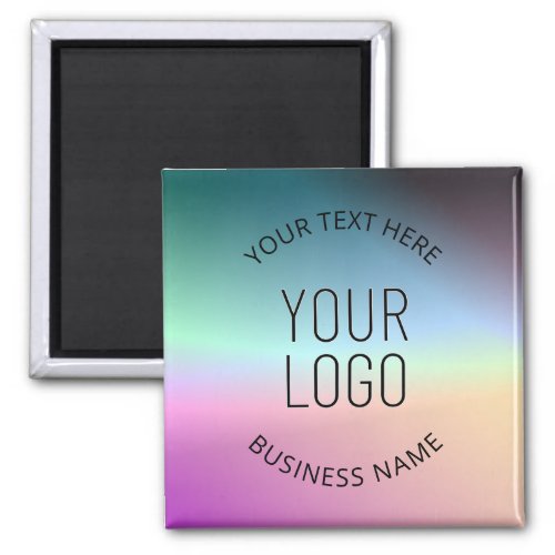 Upload Logo  Colorful Changing Gradient Colors  Magnet