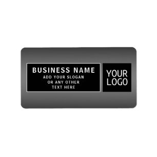 Upload Logo or QR code Cool Return Address Label