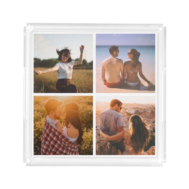 Upload photo acrylic tray (Front)