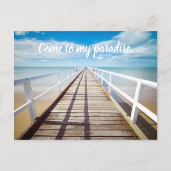 Upload Photo And Text Postcard by PedroVale at Zazzle