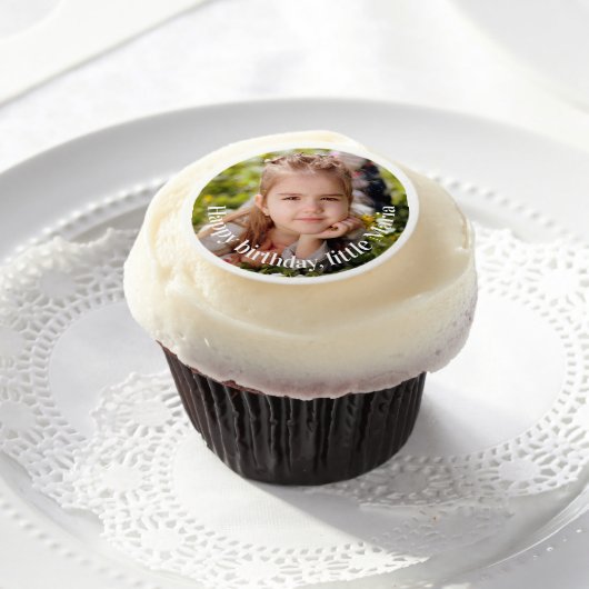 Upload photo Anniversary Edible Frosting Rounds (Cupcake)