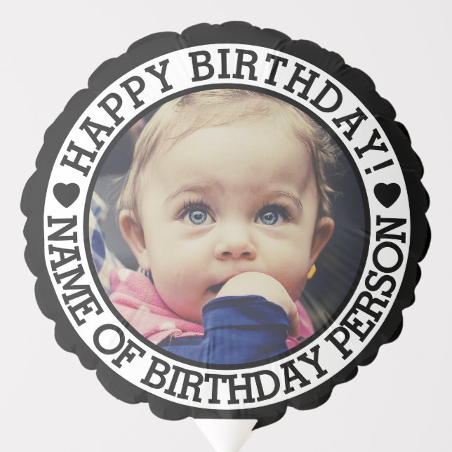 Upload photo balloon (Front)