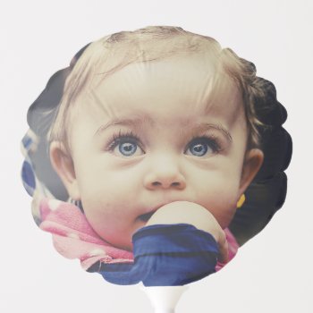 Upload Photo Balloon by PedroVale at Zazzle