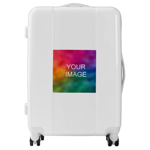 Upload Photo Image Or Logo Custom Elegant Template Luggage
