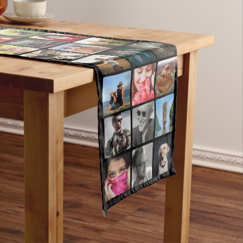 Upload photo medium table runner