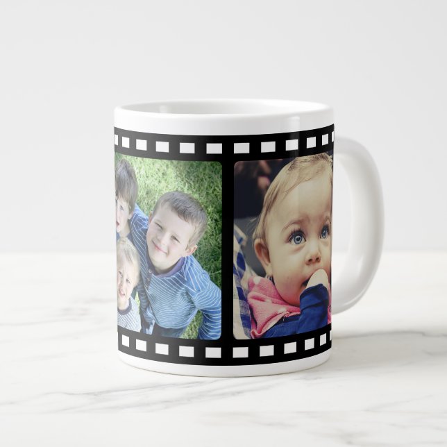 upload photo movie film giant coffee mug (Front Right)