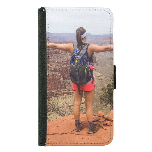 Upload photo samsung galaxy wallet case (Front)