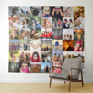 Upload photo tapestry