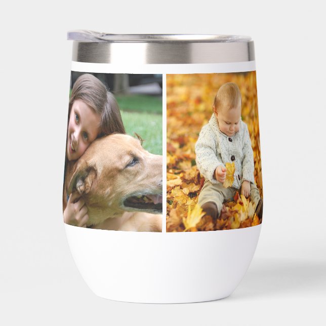 Upload photo thermal wine tumbler (Right)