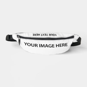 Upload Photos & Add Text – Simple Picture Fanny Pack