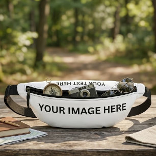 Upload Photos & Add Text – Simple Picture Fanny Pack