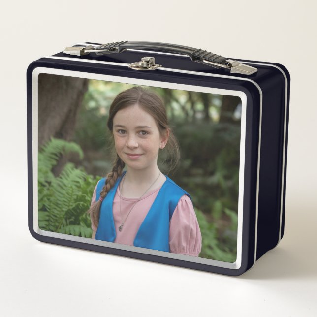 Upload Picture Custom Photo  Personalized          Metal Lunch Box (Front)