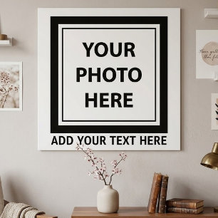 Upload Picture Photo & Add Text – Customize Acrylic Print
