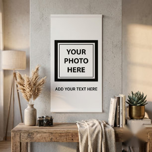 Upload Picture Photo & Add Text – Customize Banner