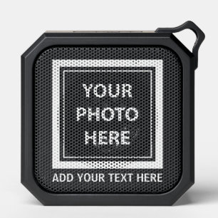 Upload Picture Photo & Add Text – Customize Bluetooth Speaker