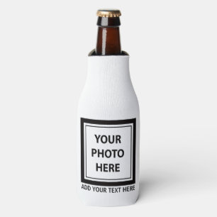 Upload Picture Photo & Add Text – Customize Bottle Cooler