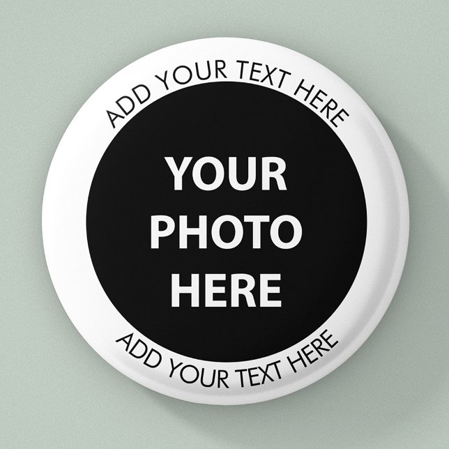 Upload Picture Photo & Add Text – Customize Button (Creator Uploaded)