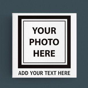 Upload Picture Photo & Add Text – Customize Canvas Print