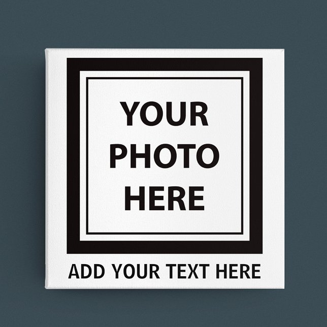 Upload Picture Photo & Add Text – Customize Canvas Print (Creator Uploaded)