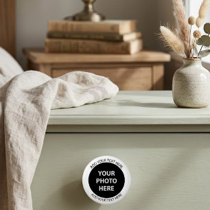 Upload Picture Photo & Add Text – Customize Ceramic Knob
