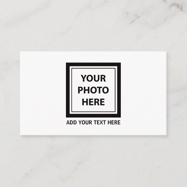 Upload Picture Photo & Add Text – Customize Enclosure Card (Front)