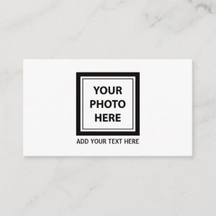 Upload Picture Photo & Add Text – Customize Enclosure Card