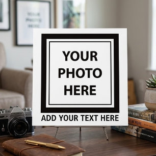Upload Picture Photo & Add Text – Customize Foam Board