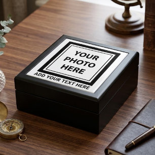 Upload Picture Photo & Add Text – Customize Gift Box
