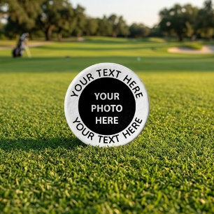Upload Picture Photo & Add Text – Customize Golf Tees