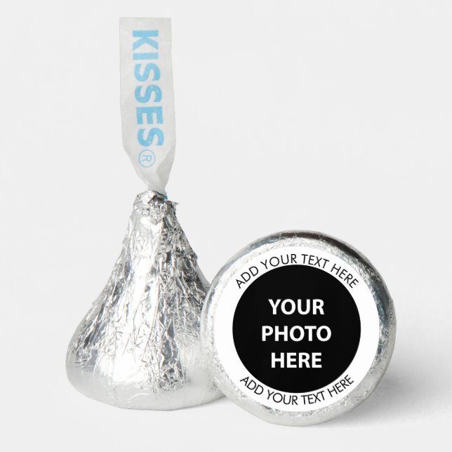 Upload Picture Photo & Add Text – Customize Hershey®'s Kisses® (Front)