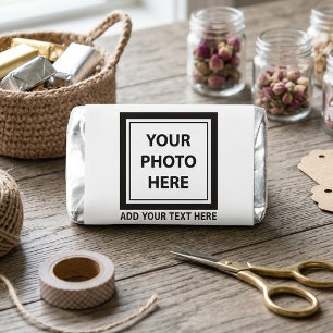 Upload Picture Photo & Add Text – Customize Hershey's Miniatures