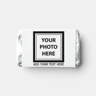 Upload Picture Photo & Add Text – Customize Hershey's Miniatures