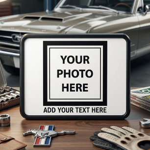 Upload Picture Photo & Add Text – Customize Hitch Cover