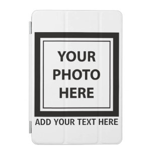 Upload Picture Photo & Add Text – Customize iPad Mini Cover