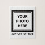Upload Picture Photo & Add Text – Customize Jigsaw Puzzle<br><div class="desc">📸 Upload Your Picture & Photo
✏️ Add Custom Text
🎨 Design Your Unique Product in Seconds!

💡 Easy,  Fun & Personalized – Perfect for gifts,  keepsakes,  and memories!
🔥 Start Creating Now & Make It Truly Yours!</div>