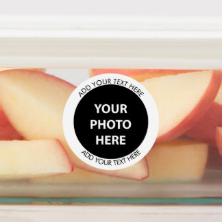 Upload Picture Photo & Add Text – Customize Labels