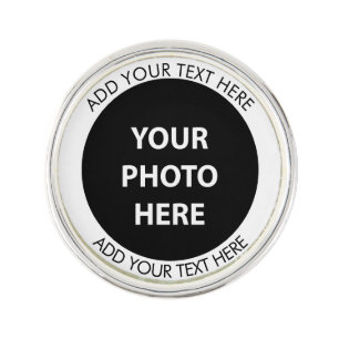Upload Picture Photo & Add Text – Customize Lapel Pin