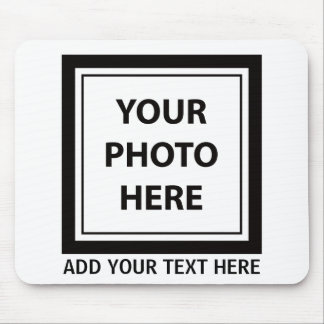 Upload Picture Photo & Add Text – Customize Mouse Pad