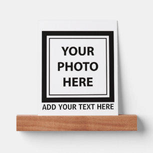 Upload Picture Photo & Add Text – Customize Picture Ledge
