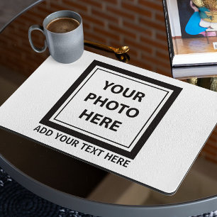 Upload Picture Photo & Add Text – Customize Placemat
